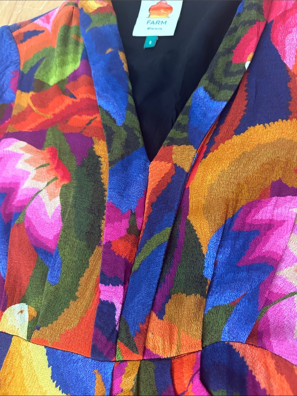 Farm Rio Floral Maxi Dress size small - Picture 11 of 13